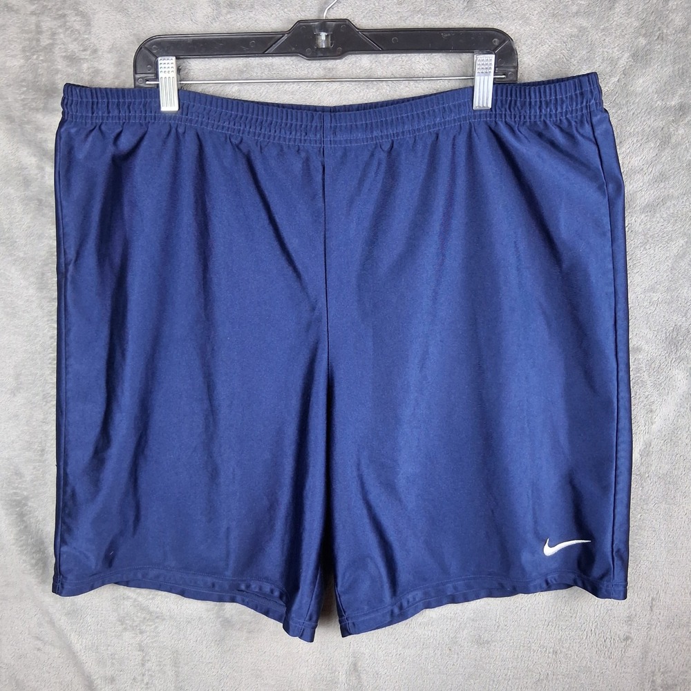 Vintage 90s Nike Shorts Mens XL Blue Athletic Basketball Training